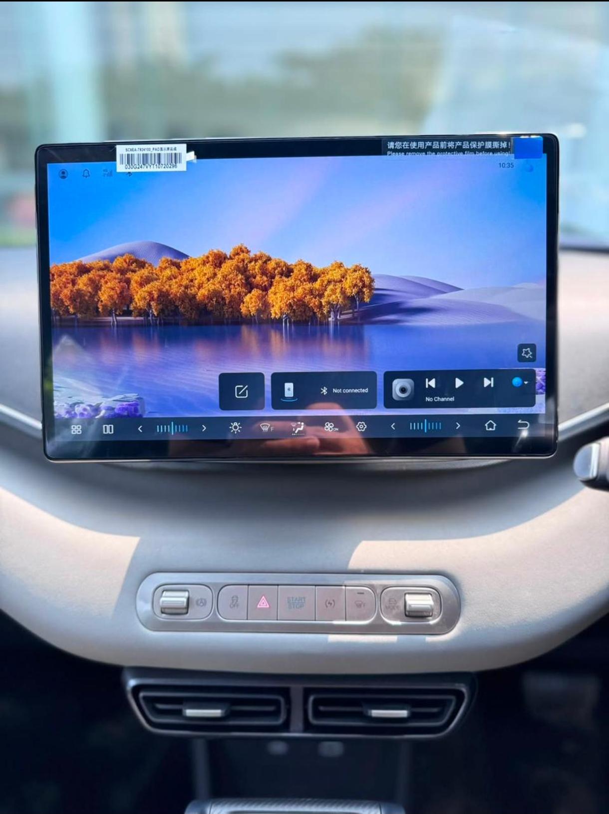 Perubahan fitur BYD Atto 1 NIK 2026 layar PAD fixed
